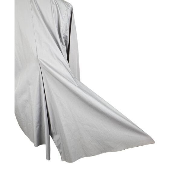 PLANET by Lauren G Button Front Tunic Size 2 Women's 10-14 Light Gray Lagenlook - Picture 9 of 13